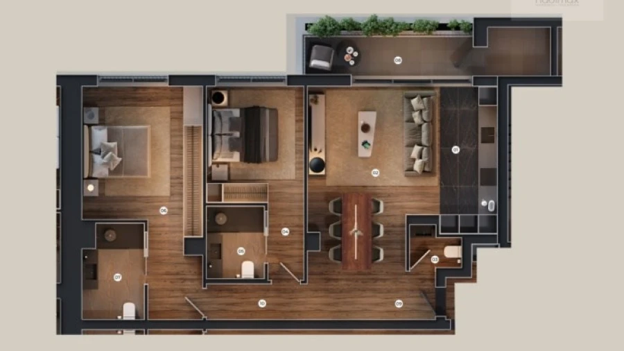 Apartamento T2 para Venda em Ponta Delgada (São Pedro)