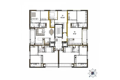Apartamento T3 para Venda em Ramalde