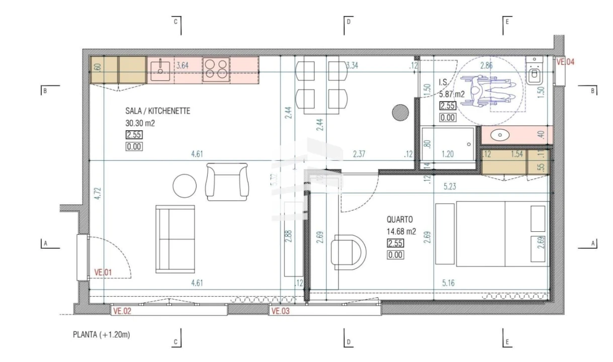 Apartamento T1 para Venda em Caniço Foto 20
