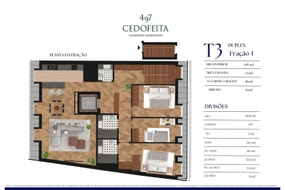 Apartamento T3 para Venda em Cedofeita, Santo Ildefonso, Sé, Miragaia, São Nicolau e Vitória