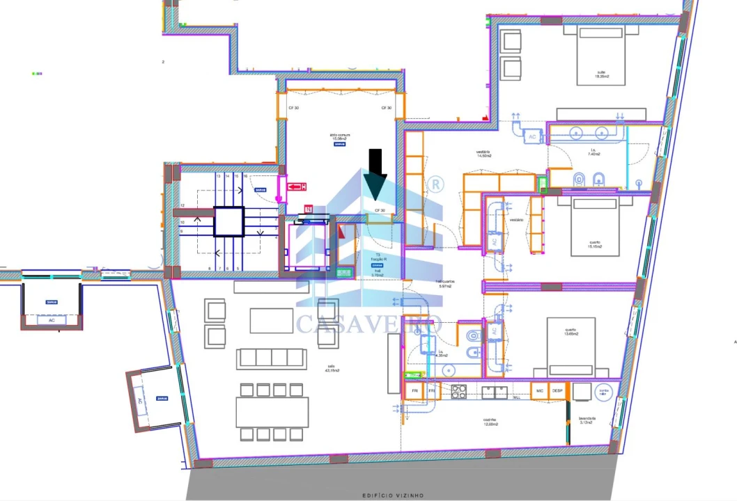 Apartamento T3 para Venda em São Bernardo Foto 14