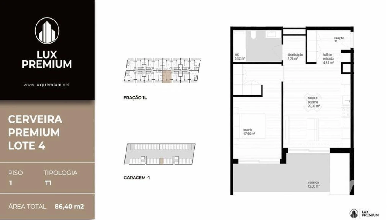 Apartamento T1 para Venda em Vila Nova de Cerveira e Lovelhe Foto 6