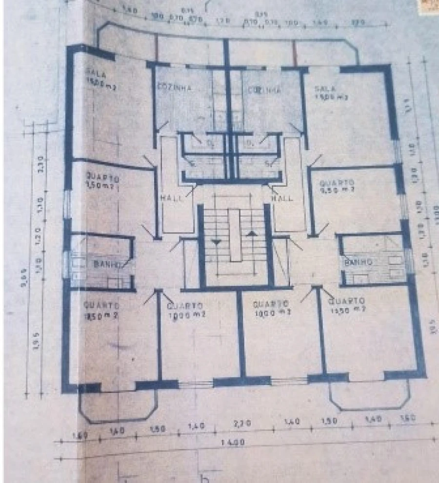 Apartamento T3 para Venda em Torres Novas (São Pedro), Lapas e Ribeira Branca Planta 1