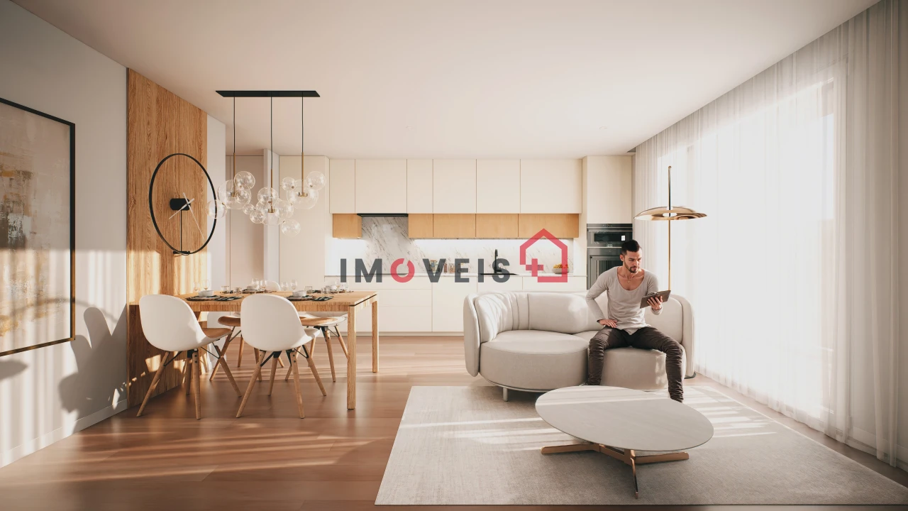 Apartamento T1 para Venda em Parceiros e Azoia Foto 1