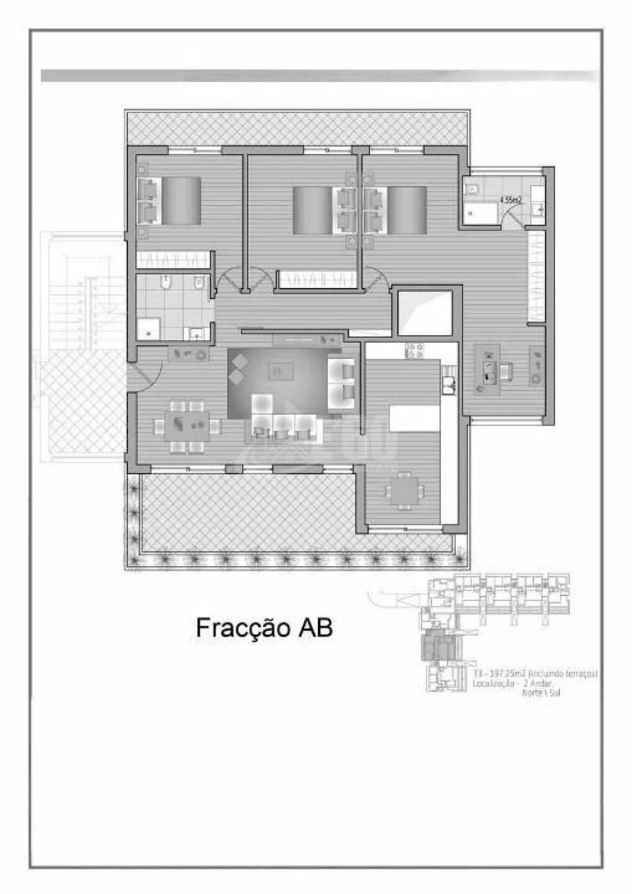 Apartamento T3 para Venda em Esmoriz Foto 9