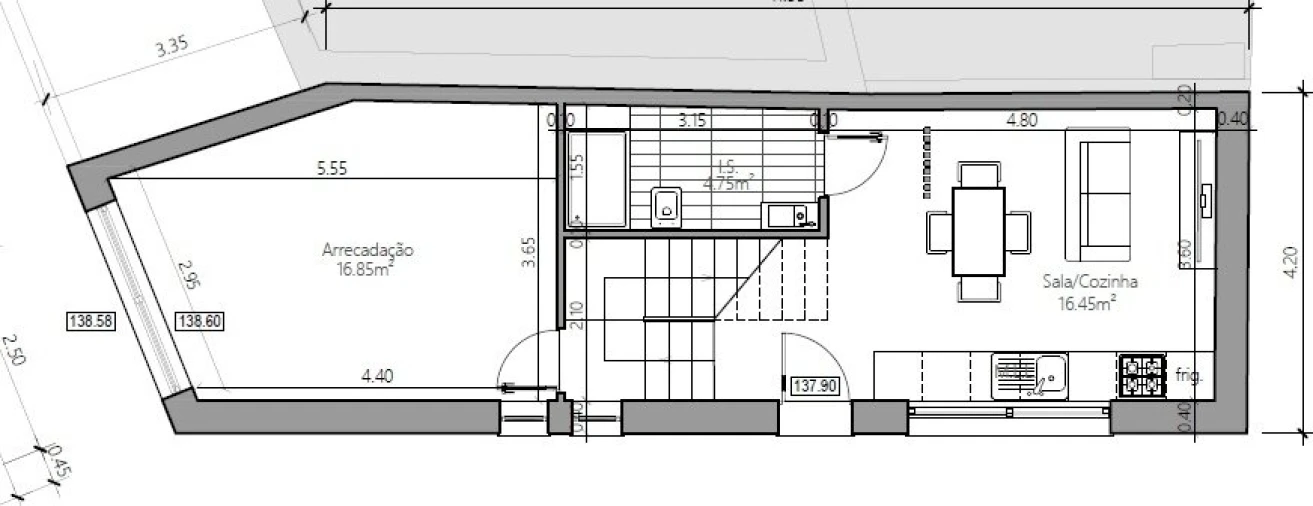 Apartamento T2 para Venda em Encarnação Foto 29