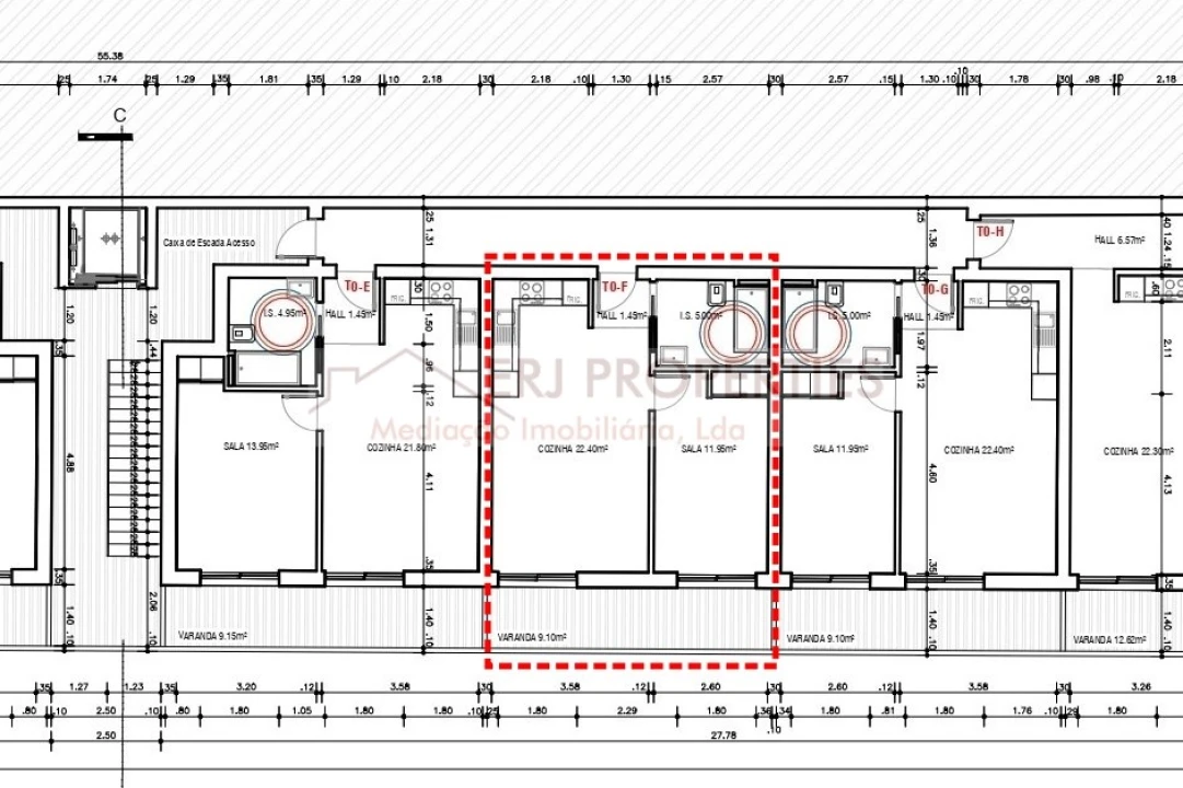 Apartamento T1 para Venda em Altura Foto 2