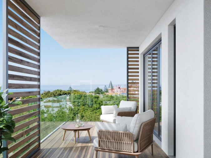 Apartamento T4 para Venda em Carcavelos e Parede Foto 4