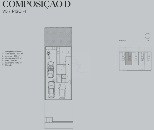 Moradia T4 para Venda em Alcantara Planta 4