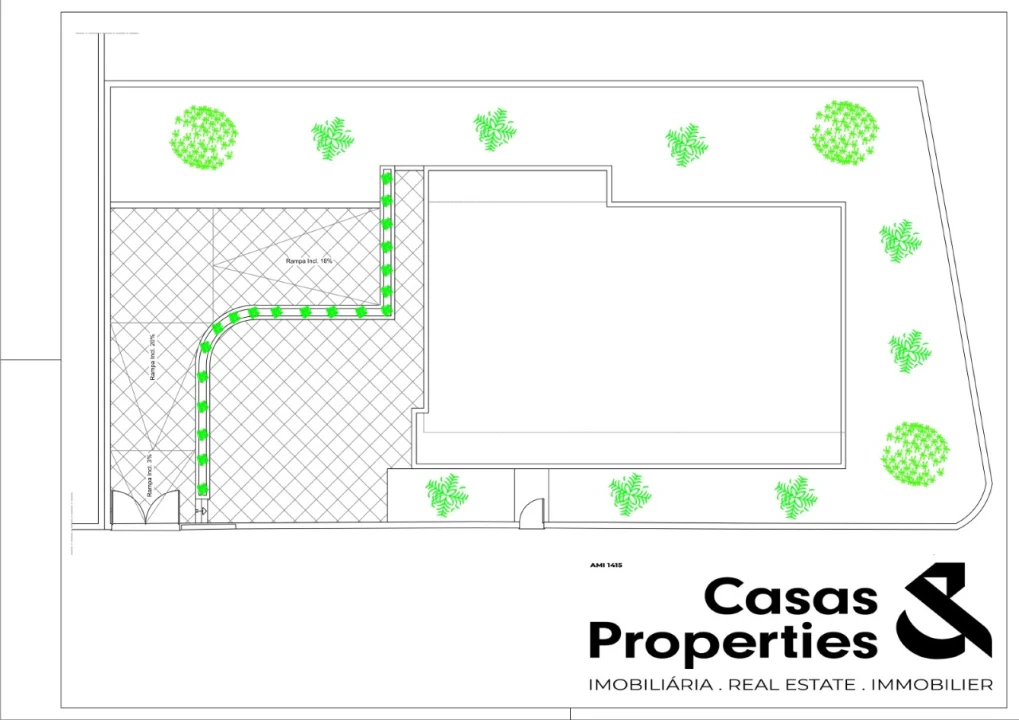 Moradia T3 para Venda em Vermelha Planta 3