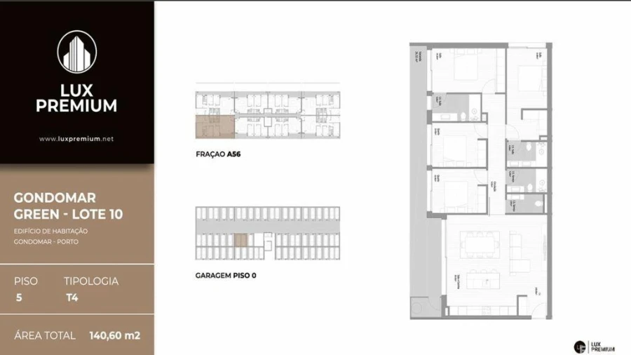 Apartamento T4 para Venda em Fânzeres e São Pedro da Cova Foto 7
