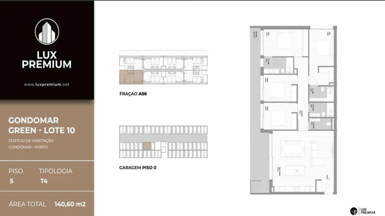 Apartamento T4 para Venda em Fânzeres e São Pedro da Cova Foto 7