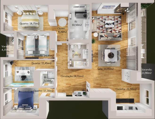 Apartamento T4 para Venda em Alverca do Ribatejo e Sobralinho Foto 25