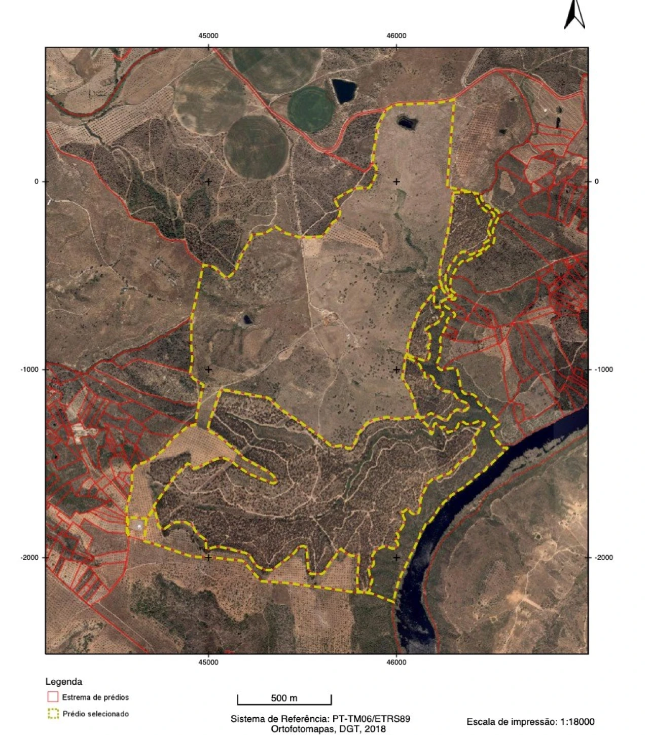 Quinta T10 para Venda em Vila Velha de Rodão Planta 2