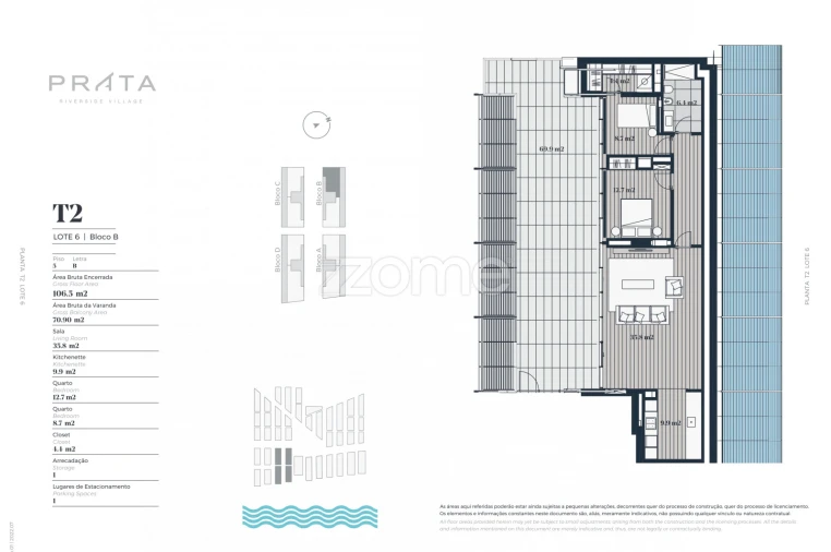Apartamento T2 para Venda em Marvila Foto 6