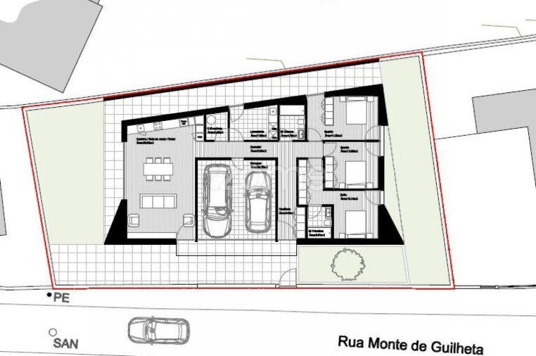 Moradia T3 para Venda em Antas Planta 1