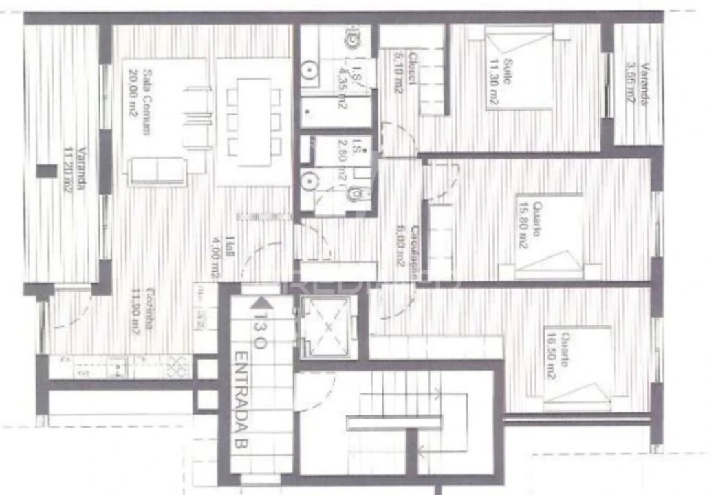 Apartamento T3 para Venda em Conceição e Cabanas de Tavira Foto 40
