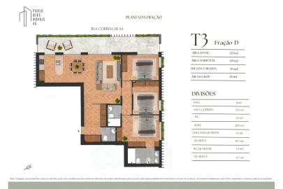 Apartamento T3 para Venda em Lordelo do Ouro e Massarelos