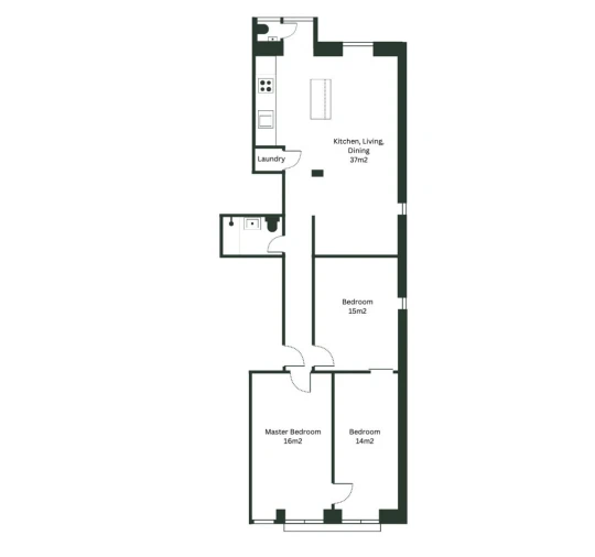 Apartamento T3 para Venda em São Vicente Planta 1