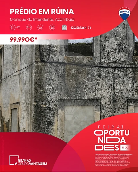 Prédio para Venda em Manique do Intendente, Vila Nova de São Pedro e Maçussa