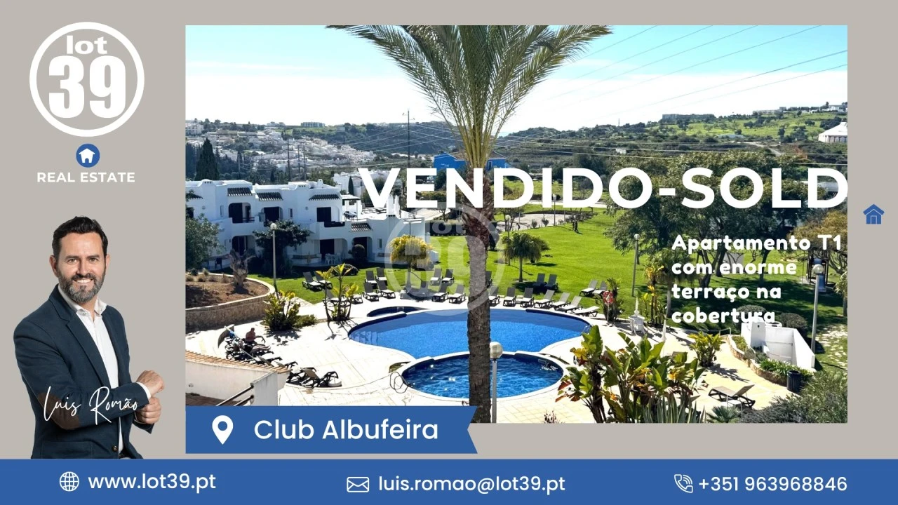 Apartamento T1 para Venda em Albufeira e Olhos de Água Foto 1