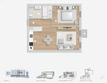 Apartamento T1 para Venda em Cedofeita, Santo Ildefonso, Sé, Miragaia, São Nicolau e Vitória