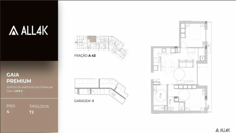 Apartamento T2 para Venda em Oliveira do Douro Foto 7