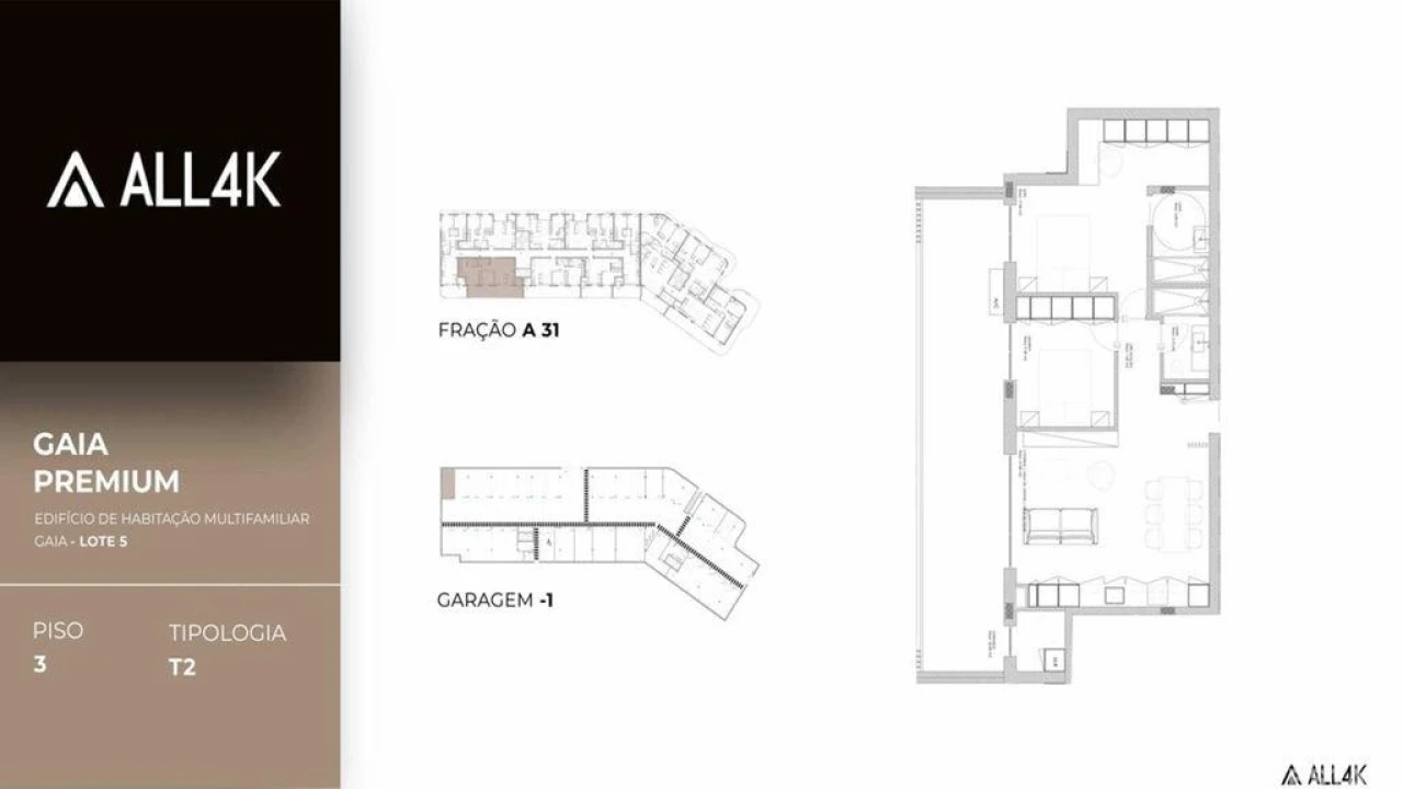 Apartamento T2 para Venda em Oliveira do Douro Foto 8