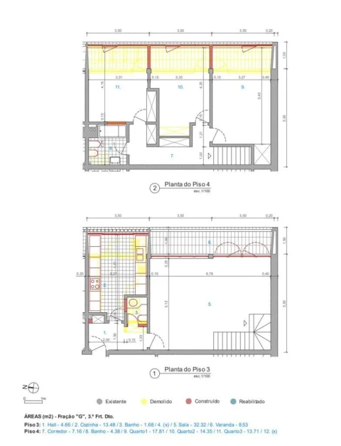 Apartamento T3 para Venda em Alvalade