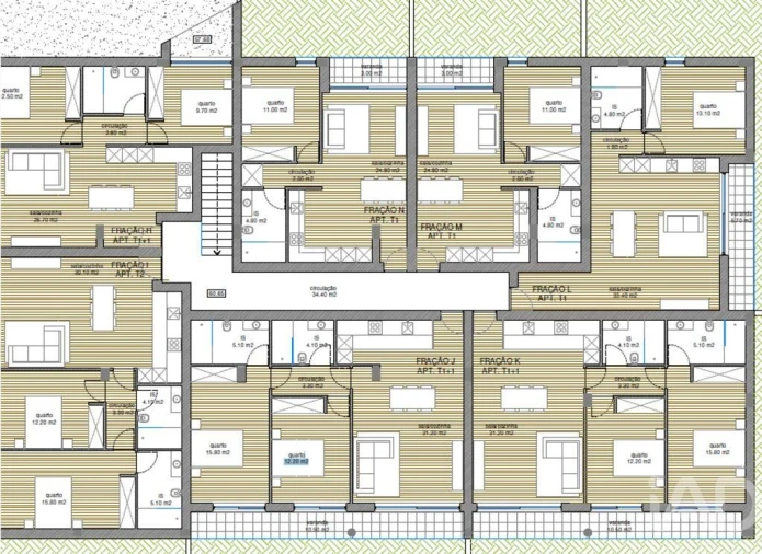 Apartamento T2 para Venda em Manhente Foto 8