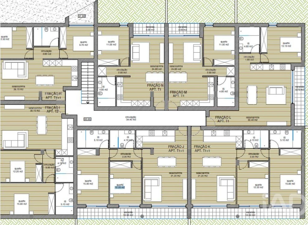 Apartamento T2 para Venda em Manhente Foto 8