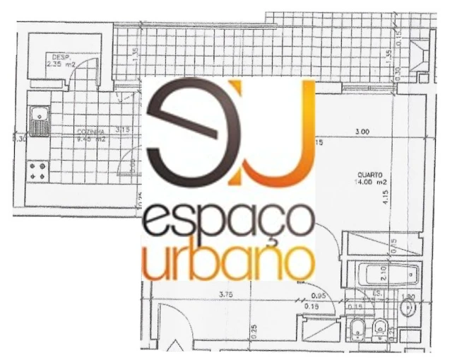 Apartamento T1 para Venda em Armação de Pera Planta 1