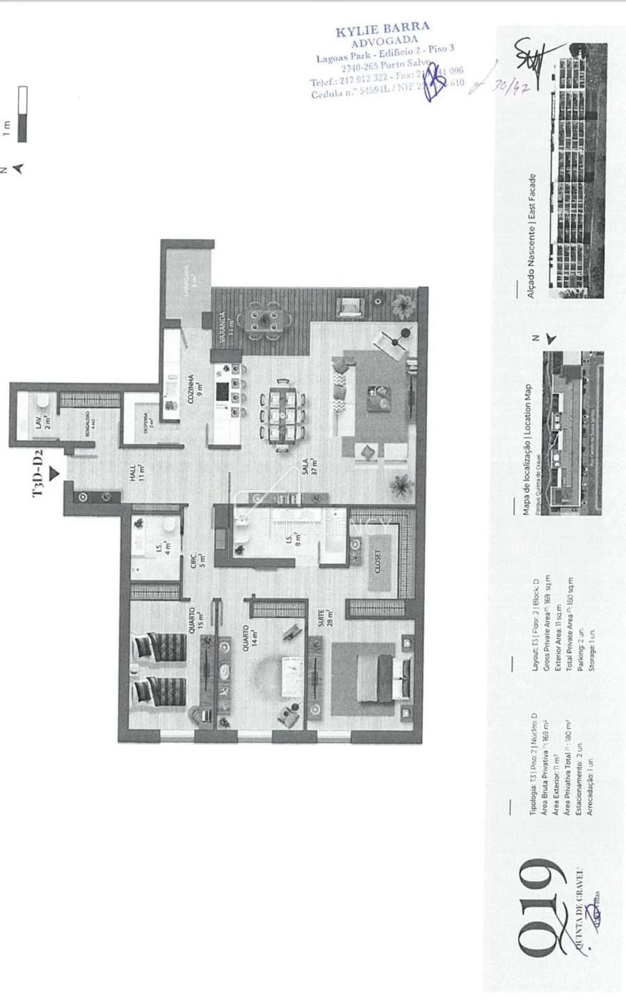 Apartamento T3 para Venda em Santa Marinha e São Pedro da Afurada Foto 34