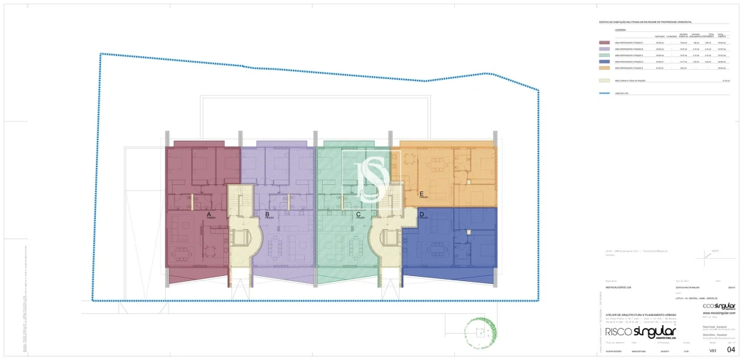 Apartamento T3 para Venda em Gamil e Midões Planta 1