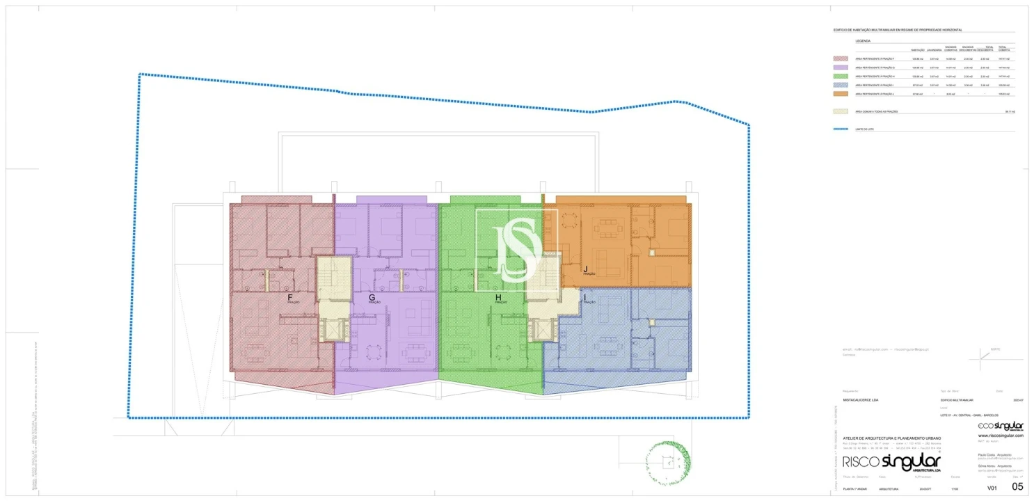 Apartamento T3 para Venda em Gamil e Midões Planta 3