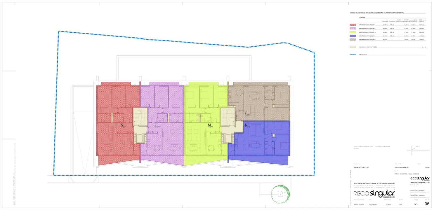 Apartamento T2 para Venda em Gamil e Midões Planta 2