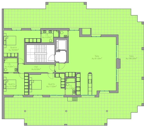 Apartamento T3 para Venda em Ericeira Planta 1