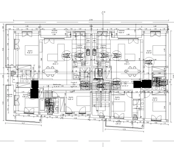 Apartamento T3 para Venda em Nazare Planta 1