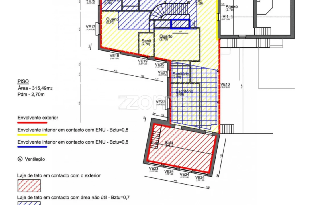 Moradia T5 para Venda em Arões (São Romão) Foto 72