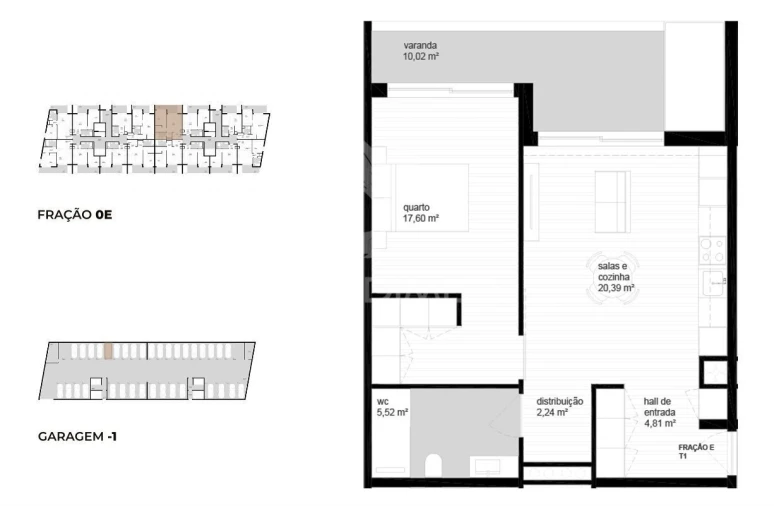 Apartamento T1 para Venda em Vila Nova de Cerveira e Lovelhe Foto 12