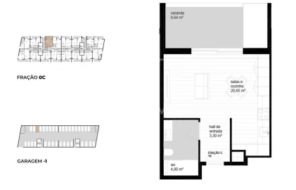 Apartamento T0 para Venda em Vila Nova de Cerveira e Lovelhe