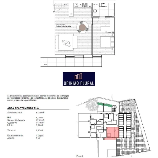 Apartamento T1 para Venda em Gondomar (São Cosme), Valbom e Jovim Foto 11