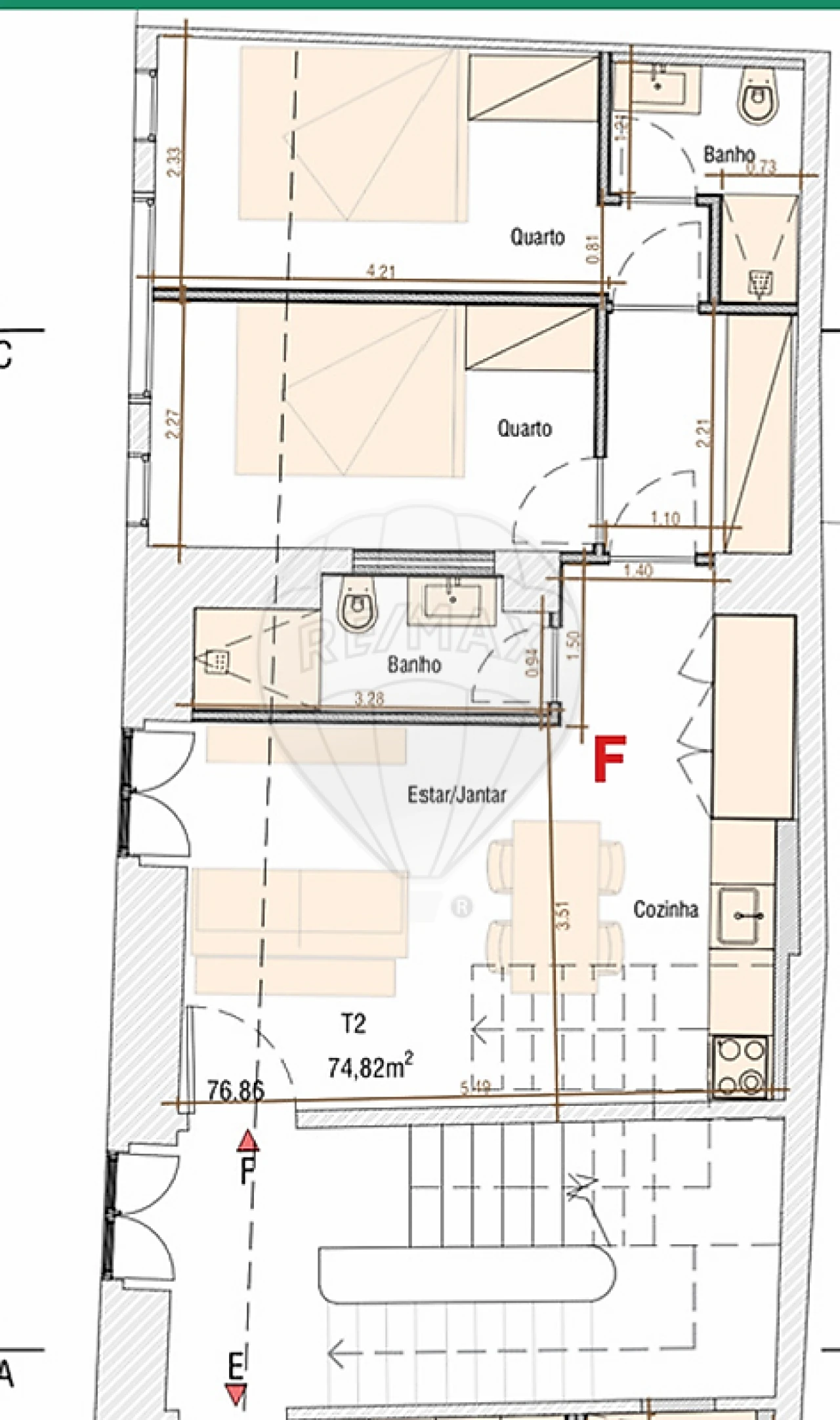 Apartamento T2 para Venda em Bonfim Foto 6