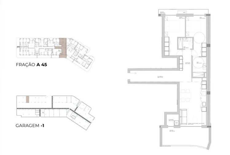 Apartamento T2 para Venda em Oliveira do Douro Planta 1