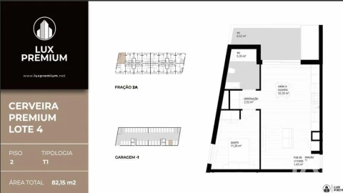 Apartamento T1 para Venda em Vila Nova de Cerveira e Lovelhe