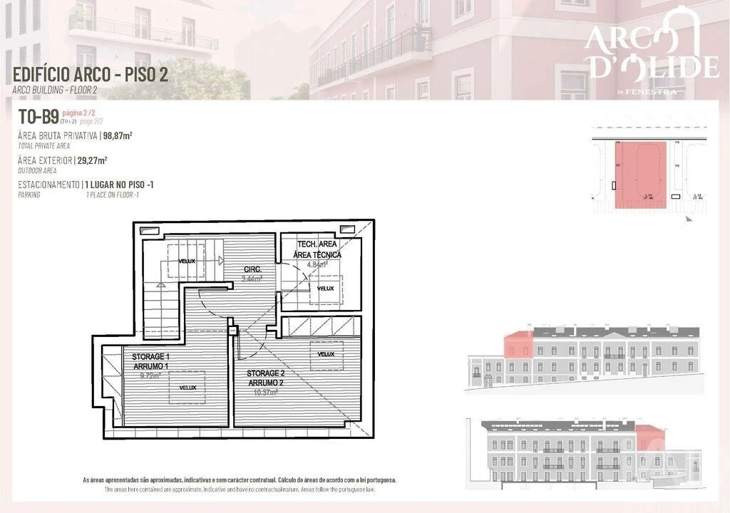 Apartamento T2 para Venda em Campolide Foto 32