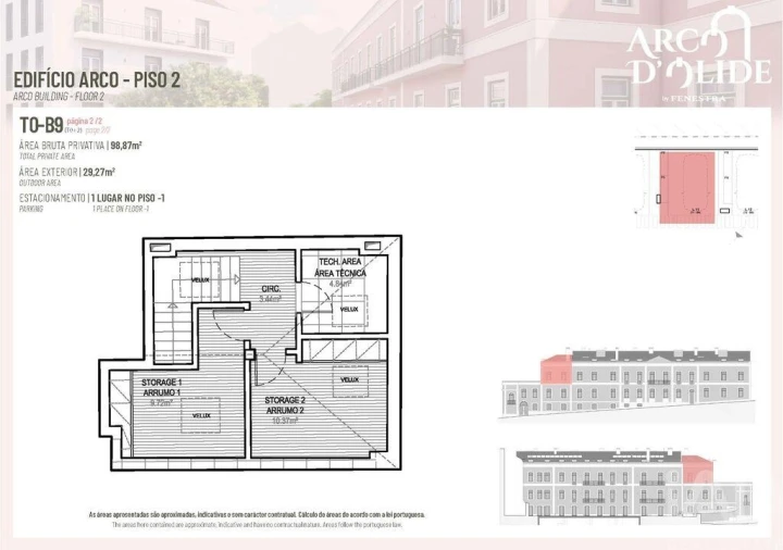 Apartamento T2 para Venda em Campolide Foto 32