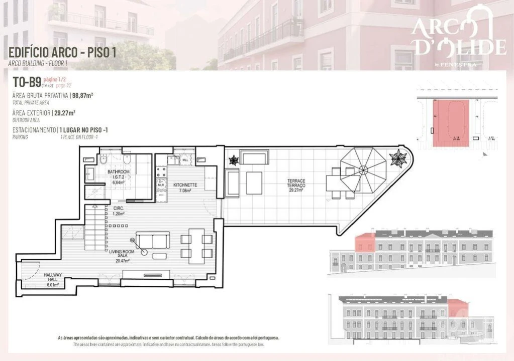 Apartamento T2 para Venda em Campolide Foto 31