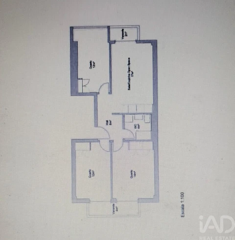 Apartamento T3 para Venda em Camarate, Unhos e Apelação