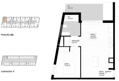 Apartamento T1 para Venda em Vila Nova de Cerveira e Lovelhe